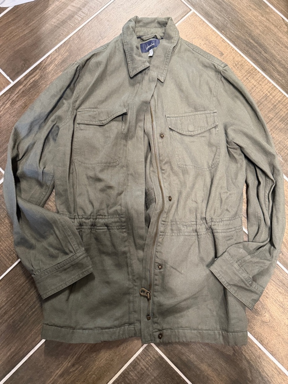 Joules Olive Green Military Field Jacket